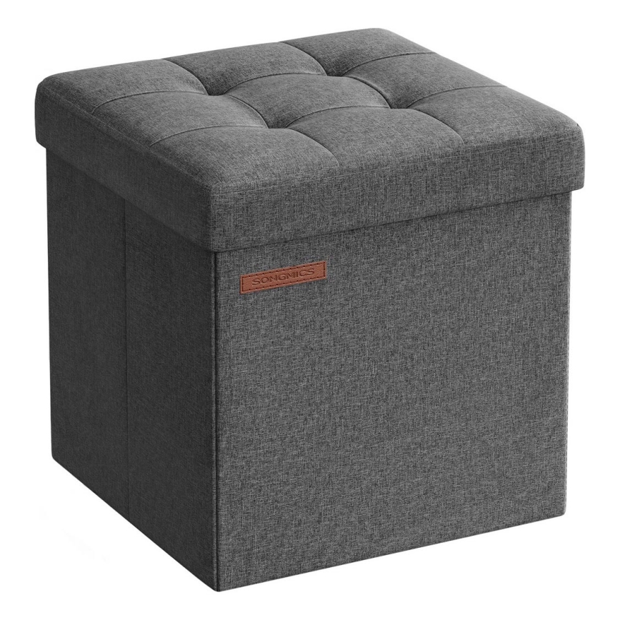 Pouf SULTAN 30x30 cm grigio