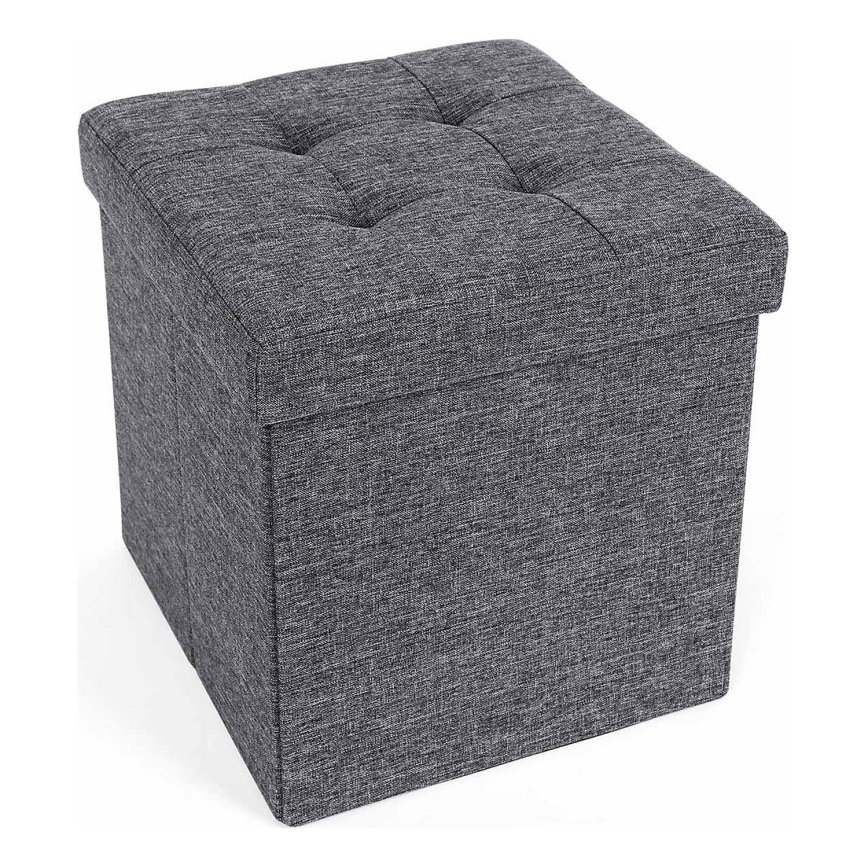 Pouf SULTAN 38x38 cm grigio