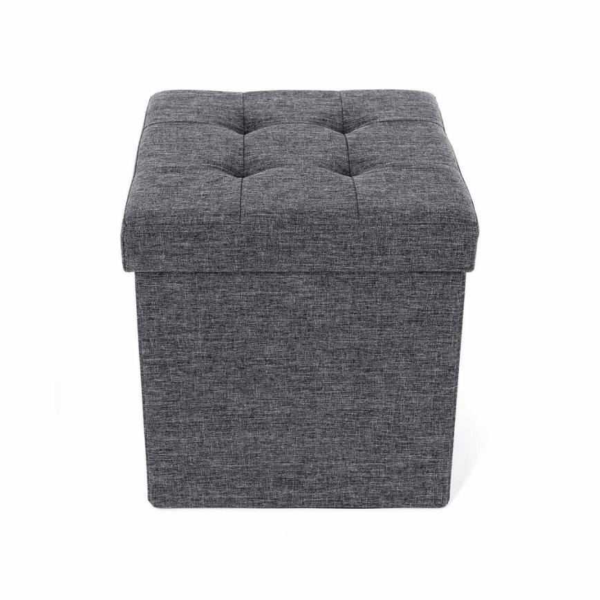 Pouf SULTAN 38x38 cm grigio