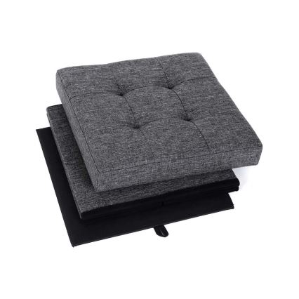 Pouf SULTAN 38x38 cm grigio