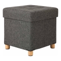 Pouf SULTAN 38x40 cm grigio scuro