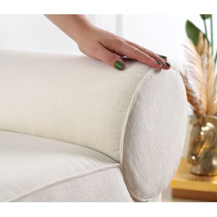 Pouf TIKI 47x45 cm crema