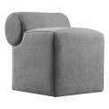 Pouf TIKI 47x45 cm grigio