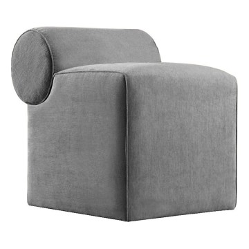 Pouf TIKI 47x45 cm grigio