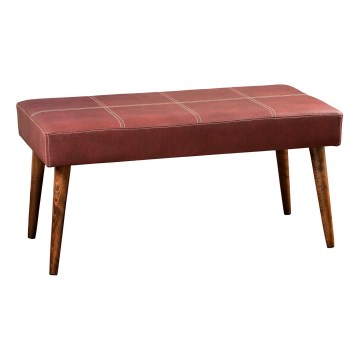 Pouf VITO 46x92 cm rosso
