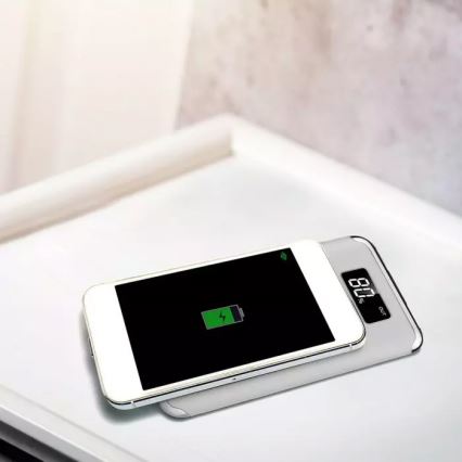 Power Bank 10 000 mAh/3,7V con ricarica wireless