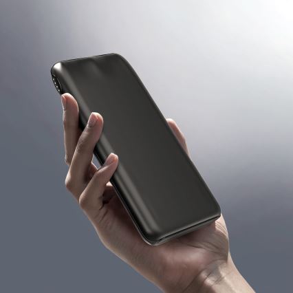 Power Bank 10000 mAh 10W Power Delivery 2xUSB-C + 1xUSB-A nero