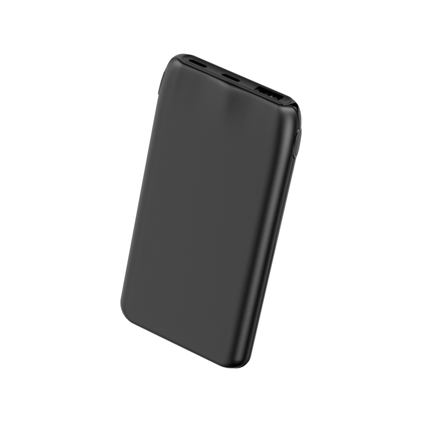 Power Bank 10000 mAh 10W Power Delivery 2xUSB-C + 1xUSB-A nero
