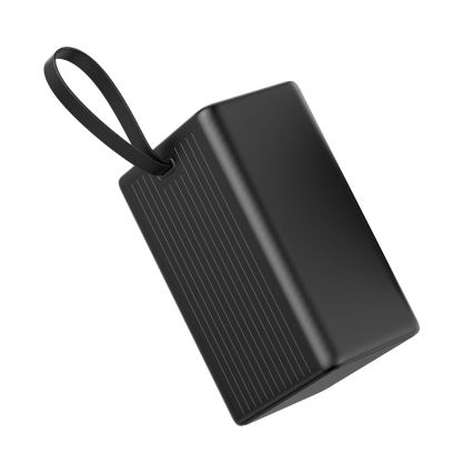 Power Bank 80000 mAh 20W Power Delivery 4xUSB-A + 2xUSB-C con Torcia LED con gancio e magnete e USB-C cavo 1m nero
