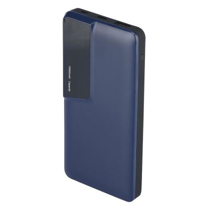 Power Bank con display 10000mAh/3,7V blu