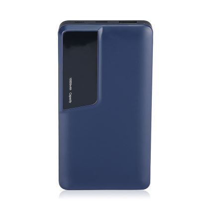 Power Bank con display 10000mAh/3,7V blu