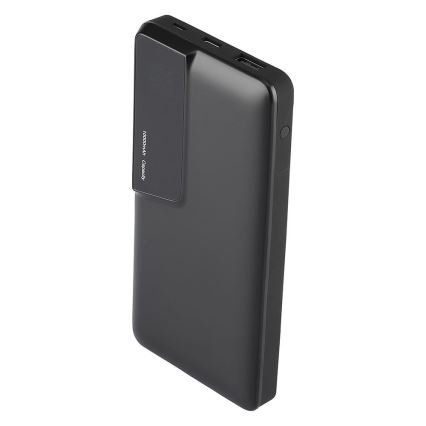 Power Bank con display 10000mAh/3,7V nero