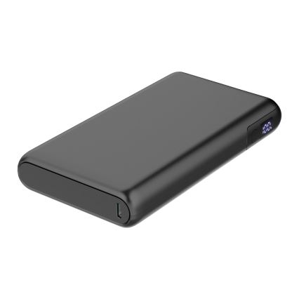 Power Bank con LED display Power Delivery 30000 mAh/100W/3,7V nero