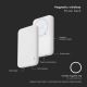 Power Bank magnetico con ricarica wireless Power Delivery 10 000mAh/20W/3,7V bianco