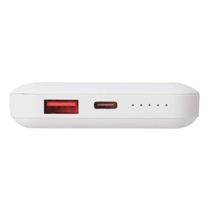 Power Bank magnetico con ricarica wireless Power Delivery 10 000mAh/20W/3,7V bianco