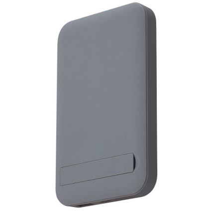 Power Bank magnetico con ricarica wireless Power Delivery 10 000mAh/20W/3,7V grigio