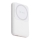 Power Bank magnetico con ricarica wireless Power Delivery 10 000mAh/20W/3,7V bianco