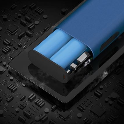 Power Bank Power Delivery 10000 mAh/22,5W/3,7V blu