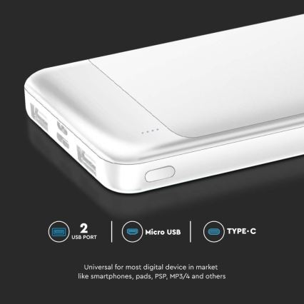 Power Bank Power Delivery 10000mAh/22,5W/5V white