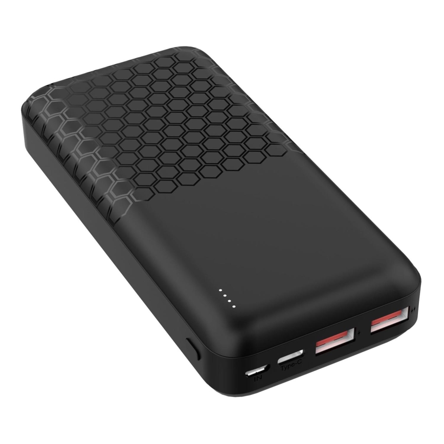 Power Bank Power Delivery 20000 mAh/22,5W/3,7V nero