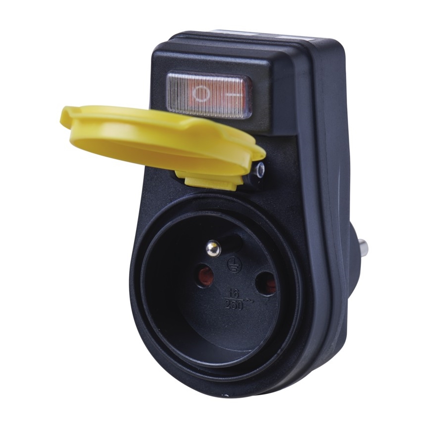 Presa da esterno con interruttore FRENCH 250V/16A IP44