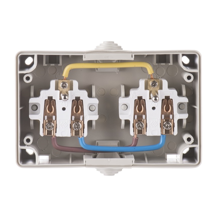 Presa da esterno FRENCH 250V/16A IP44 2Z