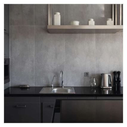 Presa da parete domestica tipo francese con USB-A+USB-C, 250V/16A, antracite