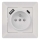 Presa domestica con USB A+USB C