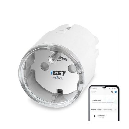 Presa intelligente con monitoraggio dei consumi 3680W/230V Wi-Fi Tuya