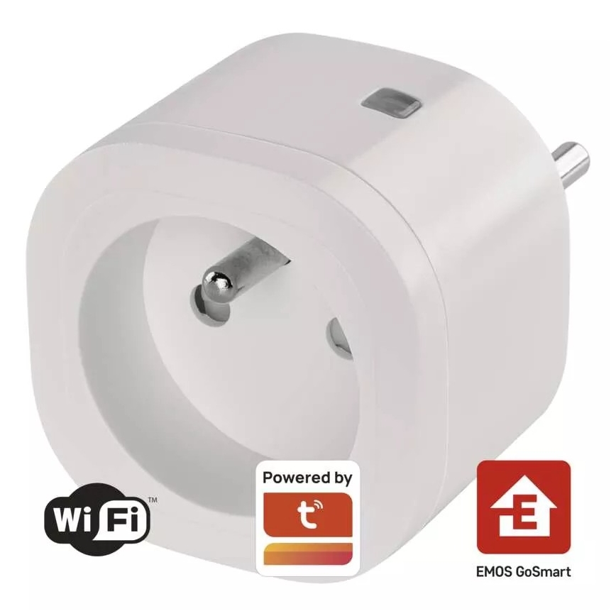 Presa intelligente GoSmart 3680W/230V/16A Wi‑Fi compatibile con Tuya