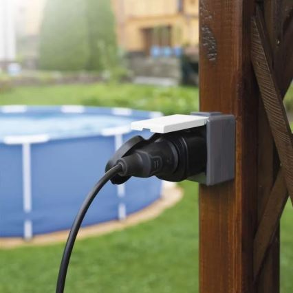 Presa intelligente per esterni GoSmart 3680W/230V/16A Wi-Fi Tuya IP44