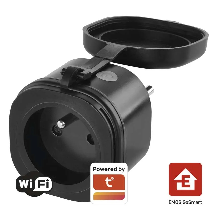 Presa intelligente per esterni GoSmart 3680W/230V/16A Wi-Fi Tuya IP44