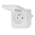 Presa intelligente Smartlife 3680W/230V/ Tipo E/16A Wi-Fi Tuya IP44