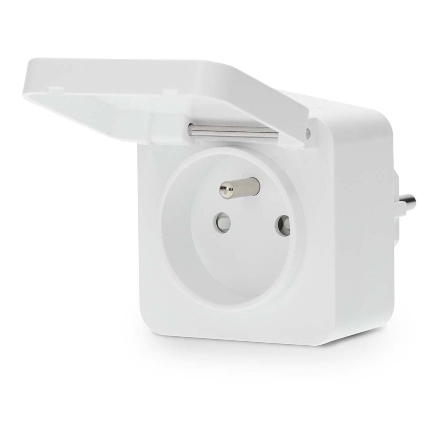 Presa intelligente Smartlife 3680W/230V/ Tipo E/16A Wi-Fi Tuya IP44