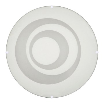 Prezent 1328 - Vetro di ricambio per plafoniera RINGS E27