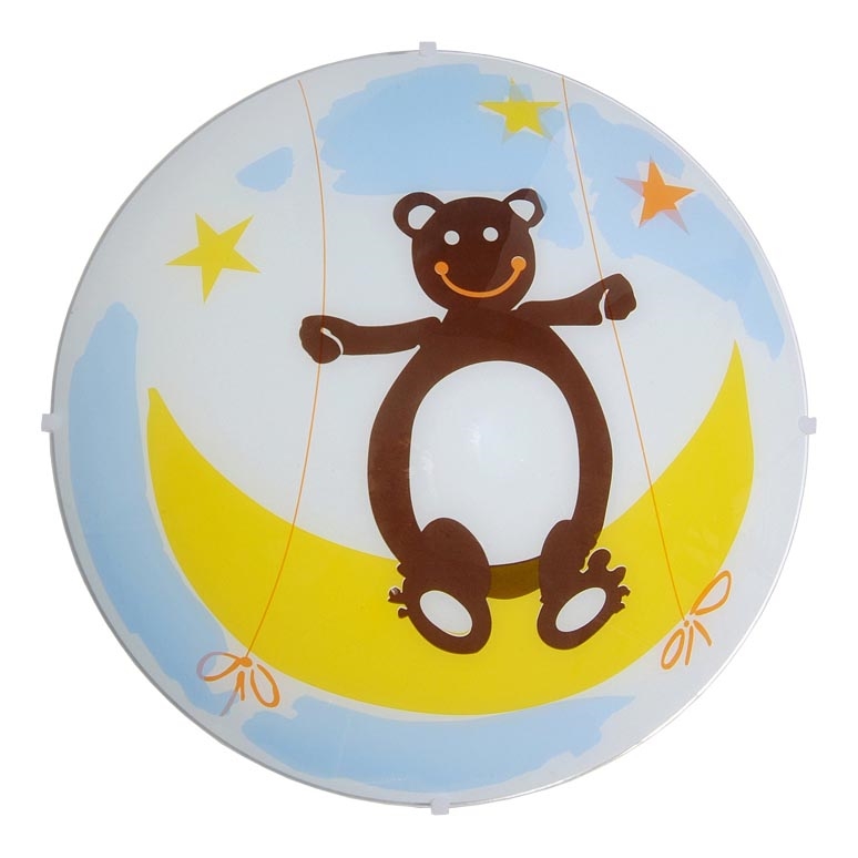 Prezent 1367 - Vetro di ricambio per plafoniera BEAR E27