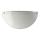 Prezent 1421 NS - Vetro di ricambio per applique DISC E27 12,5x25 cm bianco