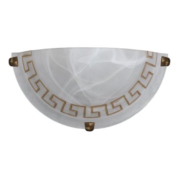 Prezent 1437 - Vetro di ricambio per lampada da parete GRECA E27