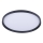 Prezent 17311 - Plafoniera LED ADRA LED/42W/230V + LED/13W 3000/4000/6000K Ø 48,5 cm, nero