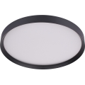 Prezent 17313 - Plafoniera LED dimmerabile MAYSA LED/36W/230V 3000/4000/6000K Ø 39,5 cm nero