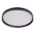 Prezent 17313 - Plafoniera LED dimmerabile MAYSA LED/36W/230V 3000/4000/6000K Ø 39,5 cm nero