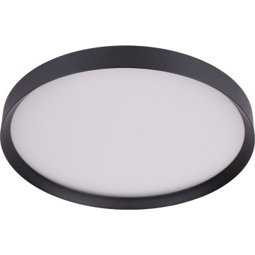 Prezent 17317 - Plafoniera a LED dimmerabile MAYSA LED/72W/230V 3000/4000/6000K Ø 77 cm nero