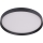 Prezent 17317 - Plafoniera a LED dimmerabile MAYSA LED/72W/230V 3000/4000/6000K Ø 77 cm nero