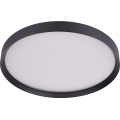 Prezent 17317 - Plafoniera LED dimmerabile MAYSA LED/72W/230V 3000/4000/6000K Ø 77 cm nera