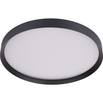 Prezent 17317 - Plafoniera LED dimmerabile MAYSA LED/72W/230V 3000/4000/6000K Ø 77 cm nera