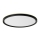 Prezent 27314 - Plafoniera LED da bagno CORDIA LED/24W/230V 3000/6000K IP54 nero