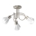 Prezent 27511 - Lampadario a plafone METIS 3xE14/40W/230V cromo opaco