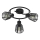 Prezent 27518 - Faretto PONTEO 3xE27/40W/230V nero