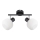 Prezent 27520 - Faretto ARYA 2xE14/40W/230V nero/bianco