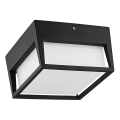 Prezent 31311 - Plafoniera LED da esterno GEST LED/9W/230V IP44 nero